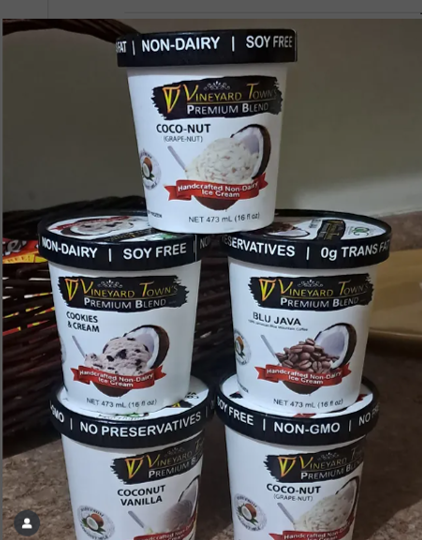vineyard town vegan icecream